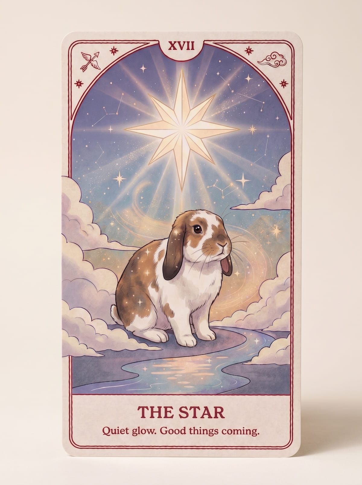 The Star pet tarot poster